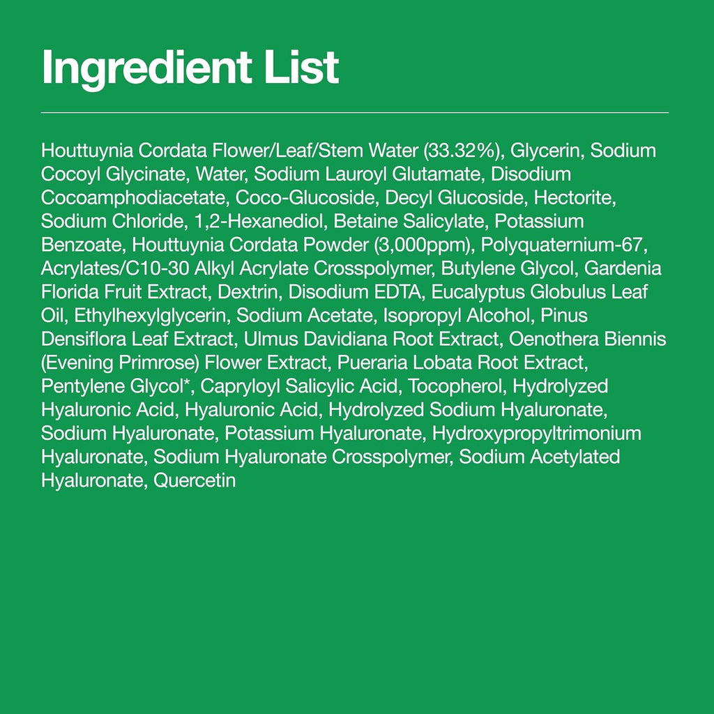 Heartleaf Quercetinol Pore Deep Cleansing Foam, Facial Cleanser, for Double Cleansing, BHA, Hyaluronic Acid, Glycerin, Face Wash, Blackhead Remover, Korean Skincare (150Ml/5.07 Fl.Oz.)