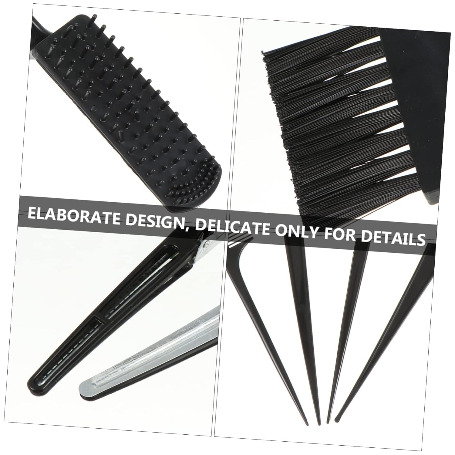 11Pcs Set Hair Color Kit Hair Dye Kit Hair Dye Tools Hair Dying Salon Dyeing Kit Hair Coloring Supplies Hair Tint Kits Hair Tinting Tool Hair Dye Gloves Plastic